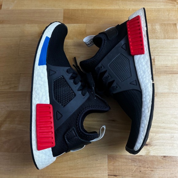 Adidas NMD XR1 OG Boost Black Mens Sneakers Shoes BY1909 Size 6 - Picture 6 of 10